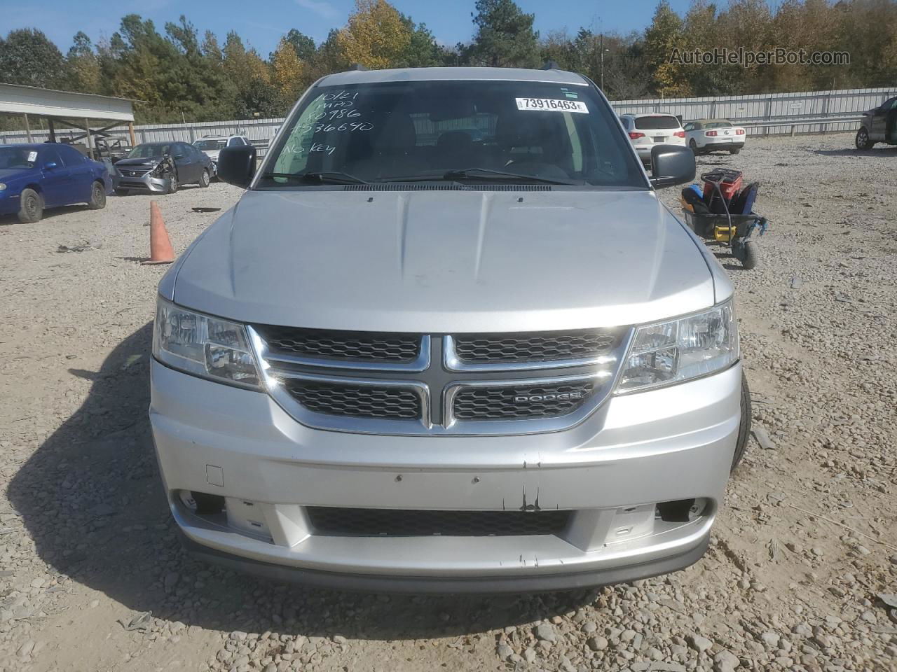 2011 Dodge Journey Express Silver vin: 3D4PG4FB7BT536690