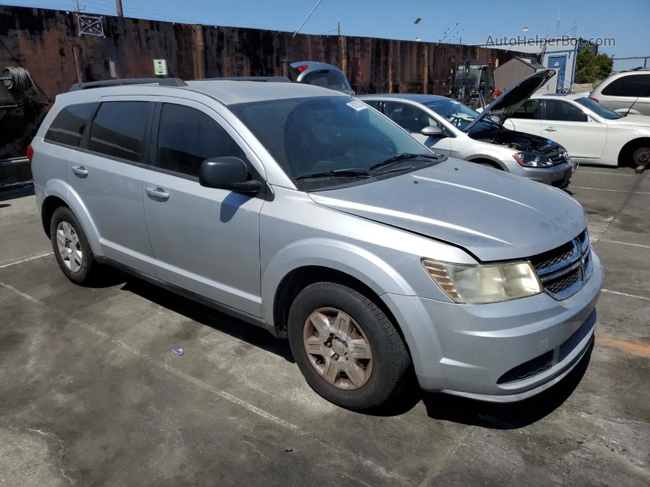 2011 Dodge Journey Express Silver vin: 3D4PG4FB8BT503651