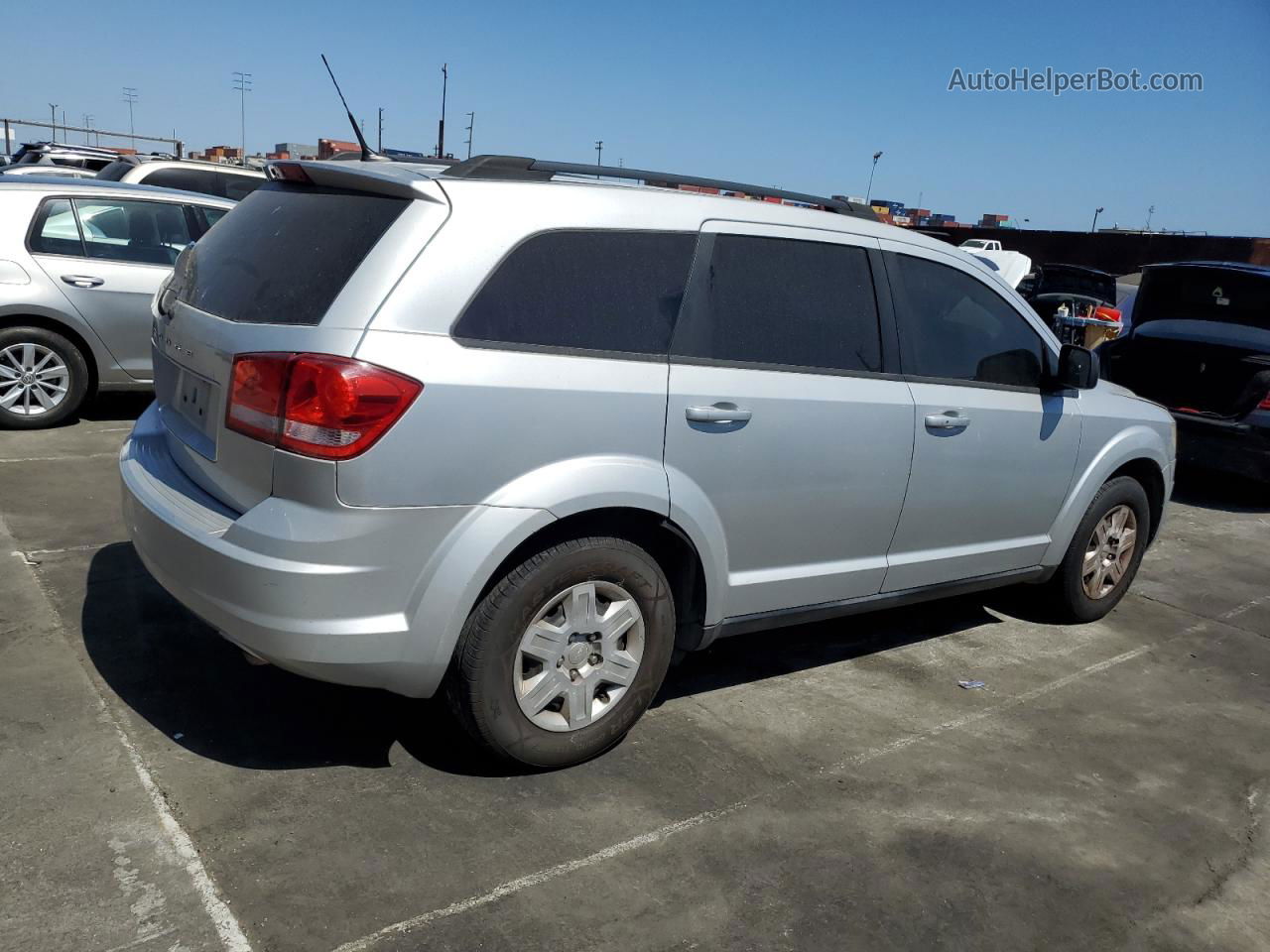 2011 Dodge Journey Express Silver vin: 3D4PG4FB8BT503651