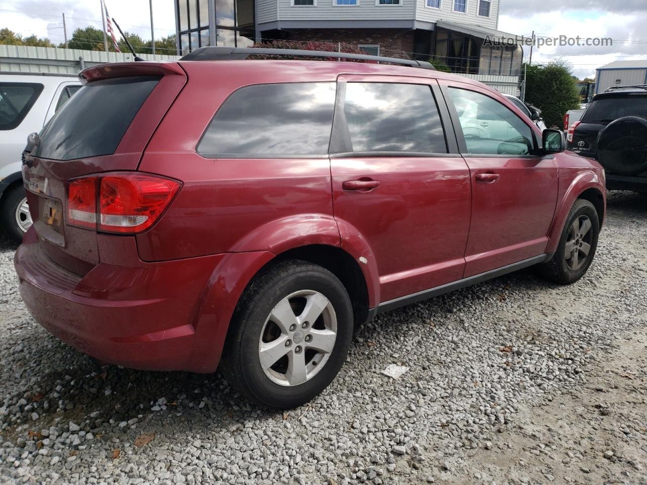 2011 Dodge Journey Express Red vin: 3D4PG4FB8BT512446