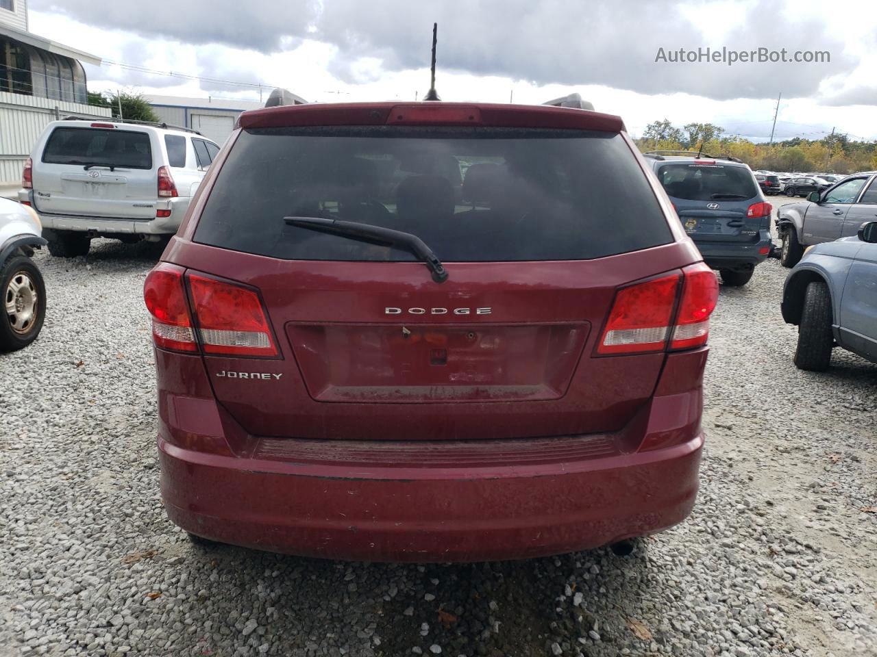 2011 Dodge Journey Express Red vin: 3D4PG4FB8BT512446