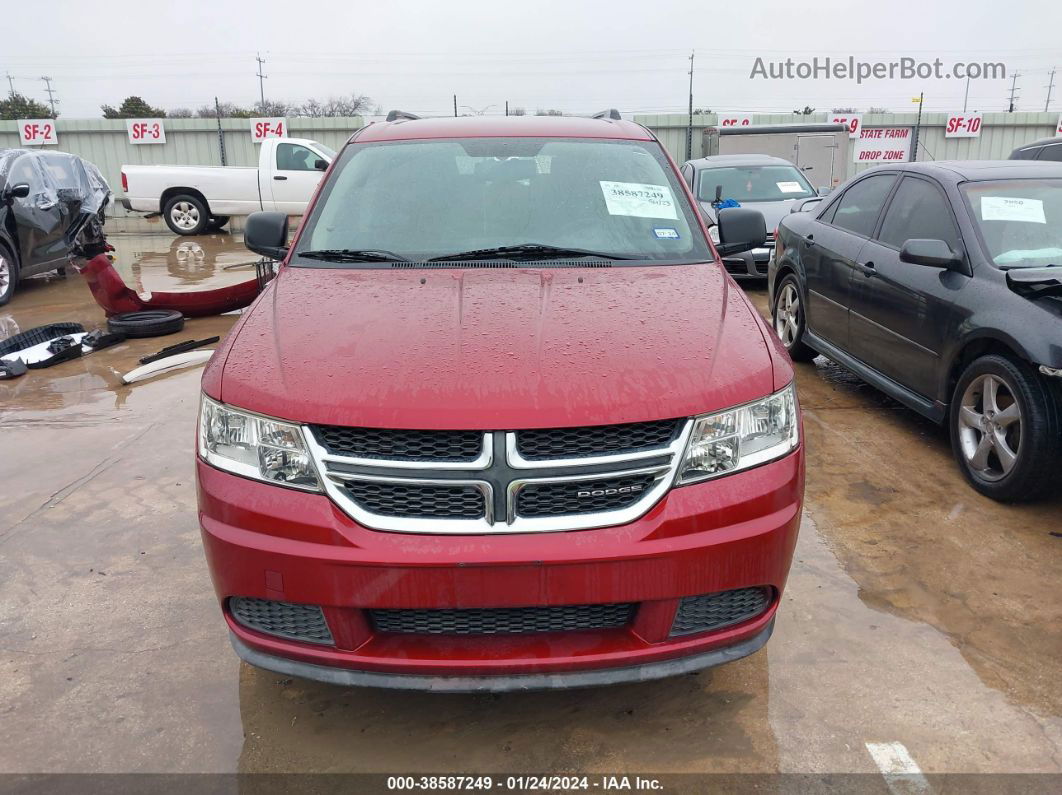 2011 Dodge Journey Express Red vin: 3D4PG4FB9BT552406