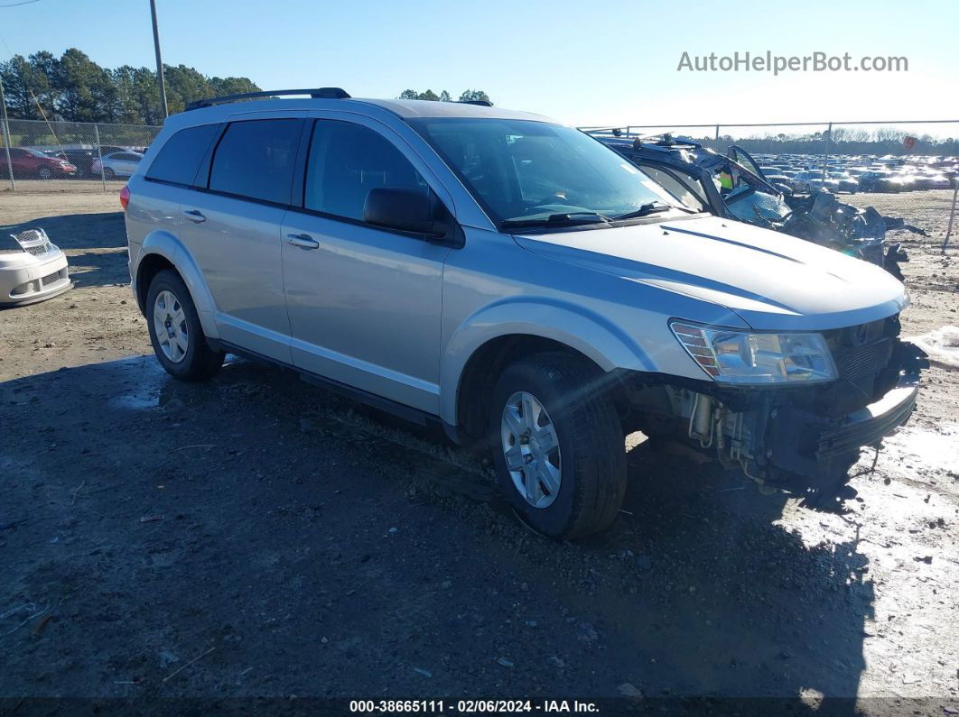 2011 Dodge Journey Express Серебряный vin: 3D4PG4FB9BT555936