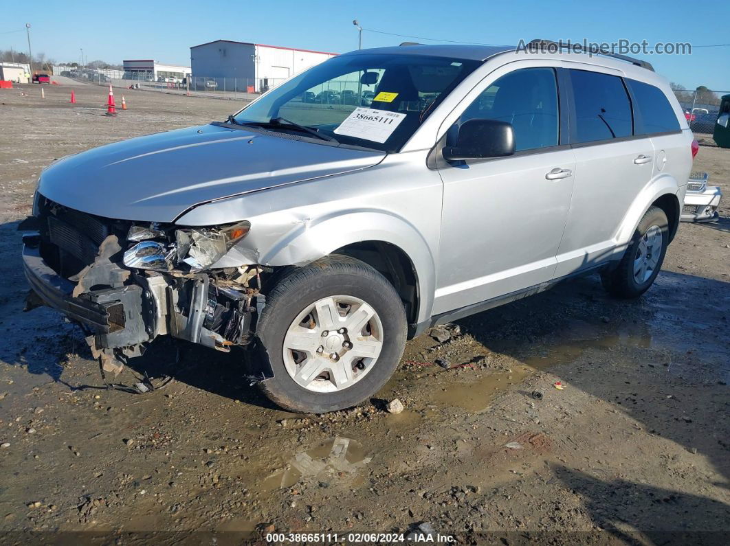 2011 Dodge Journey Express Серебряный vin: 3D4PG4FB9BT555936