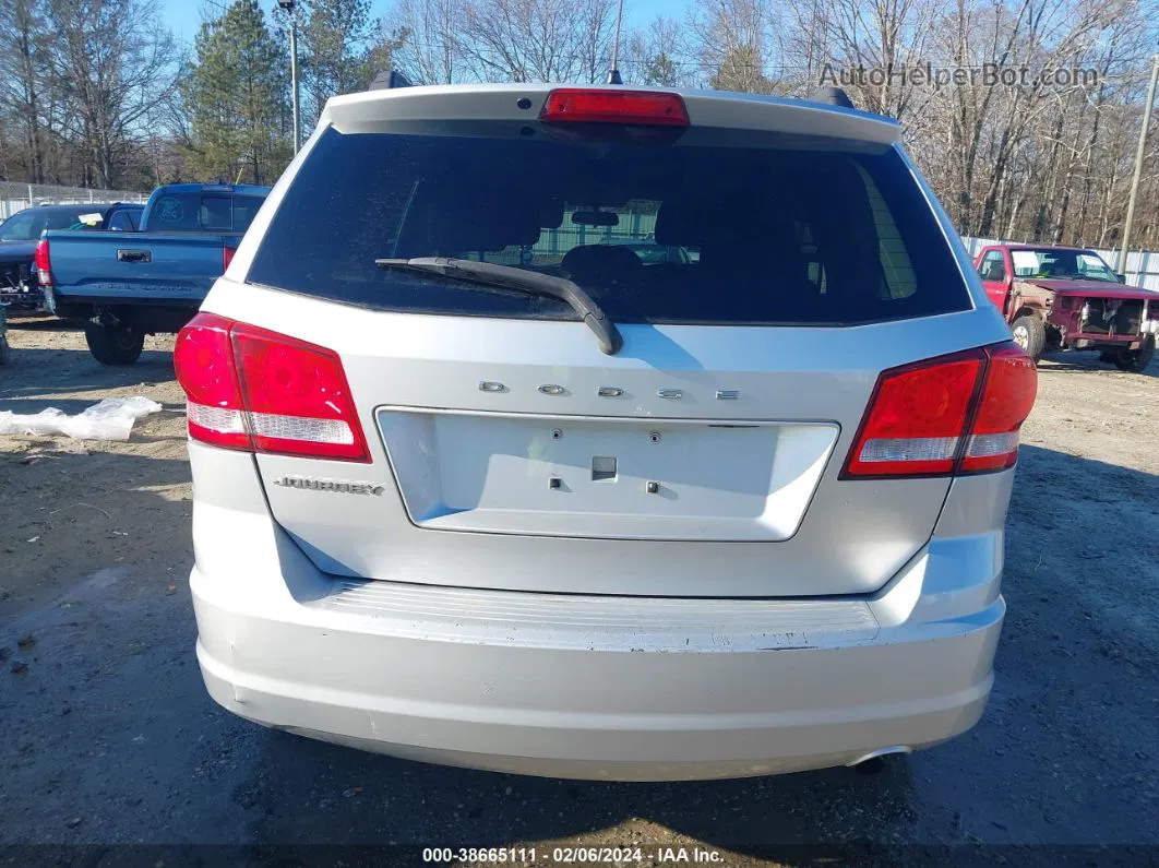 2011 Dodge Journey Express Silver vin: 3D4PG4FB9BT555936