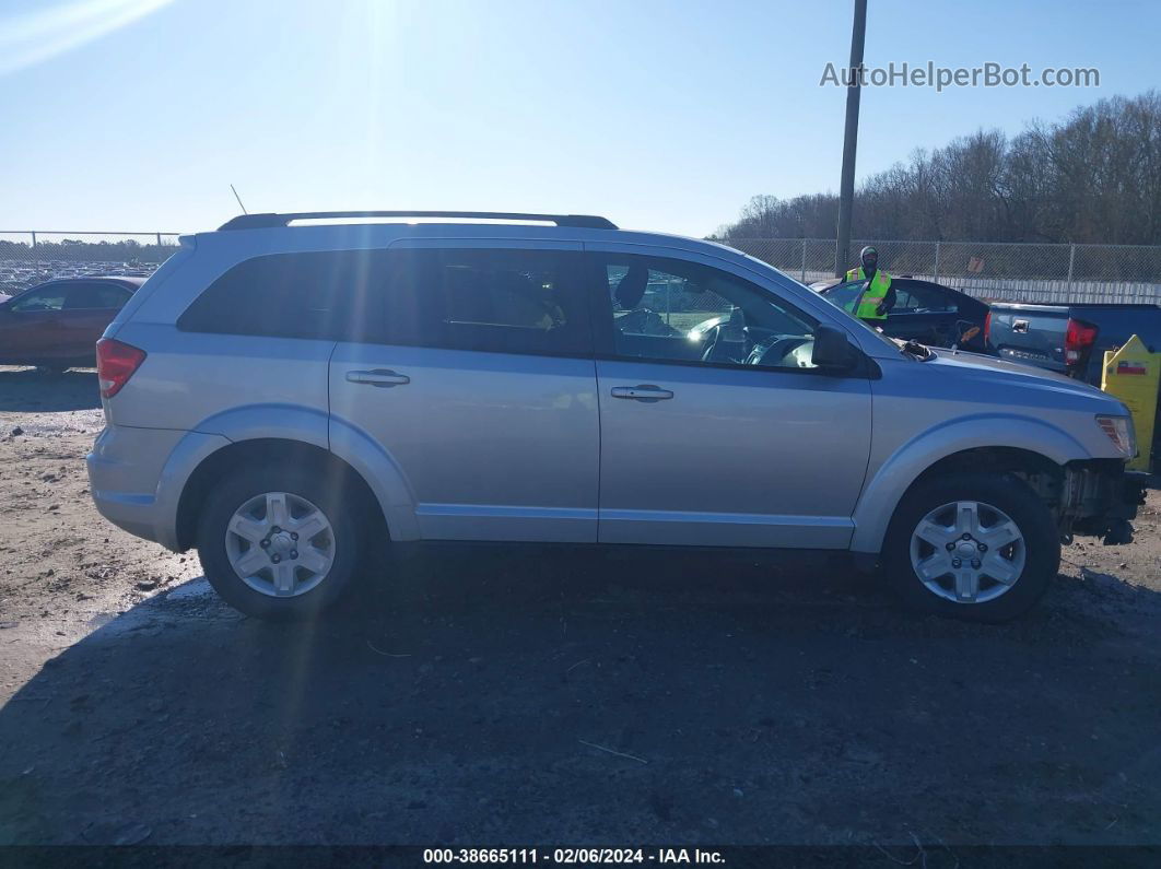 2011 Dodge Journey Express Серебряный vin: 3D4PG4FB9BT555936