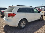 2011 Dodge Journey Express White vin: 3D4PG4FB9BT567200