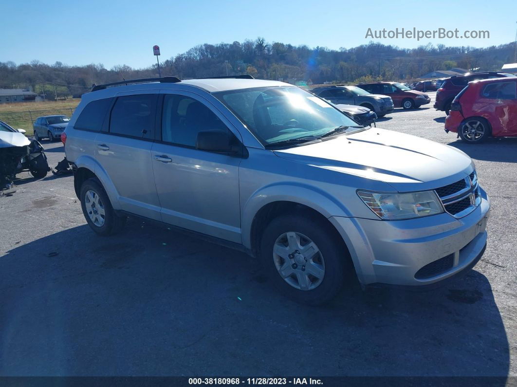 2011 Dodge Journey Express Серебряный vin: 3D4PG4FBXBT501285