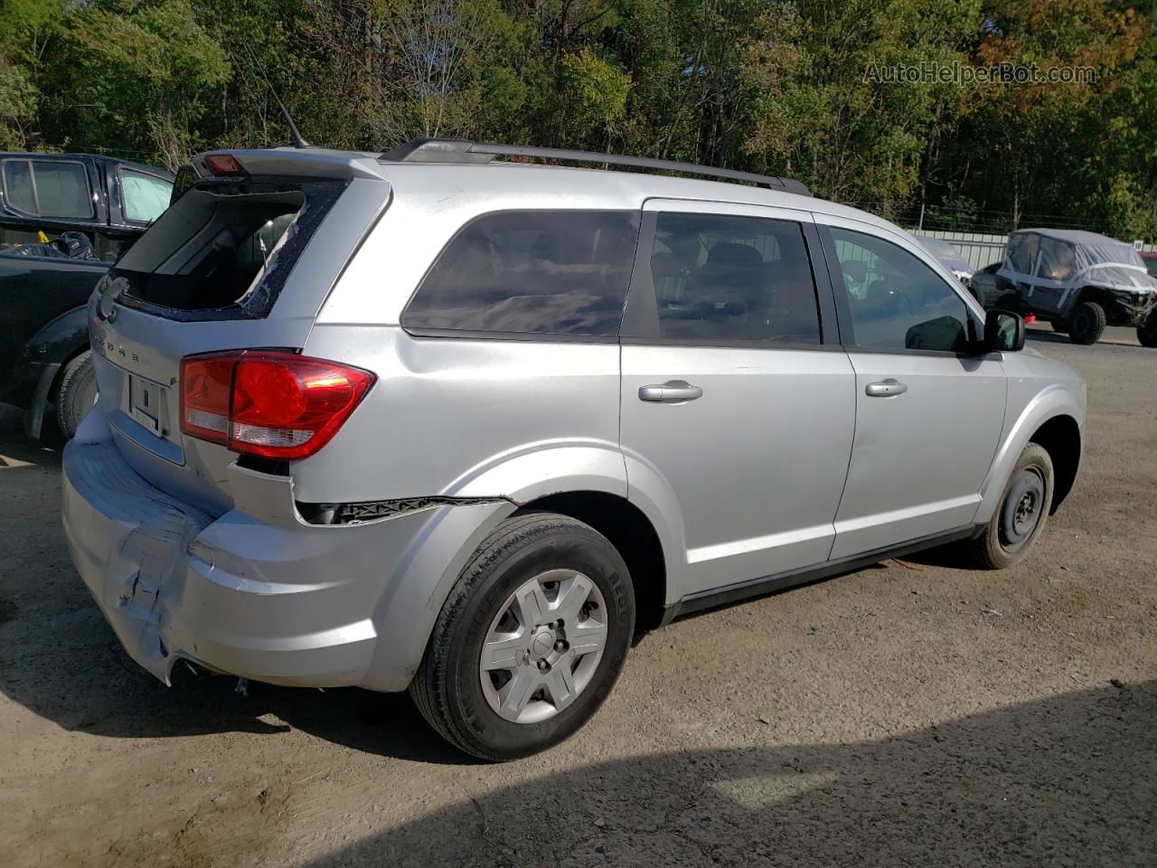 2011 Dodge Journey Express Серый vin: 3D4PG4FBXBT504560