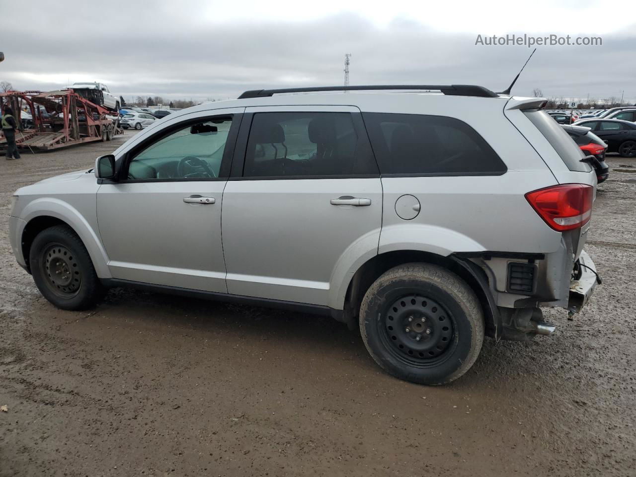 2011 Dodge Journey Sxt Silver vin: 3D4PG5FG4BT541914