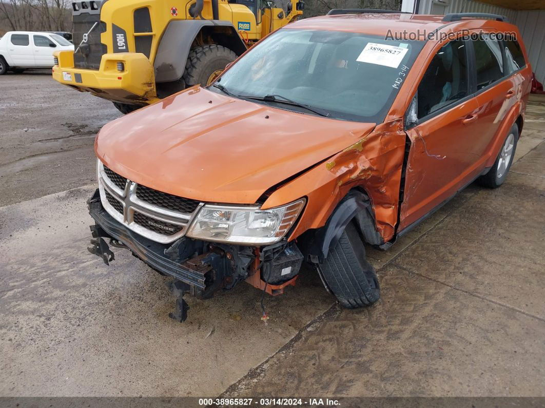 2011 Dodge Journey Sxt Orange vin: 3D4PG5FG7BT560375