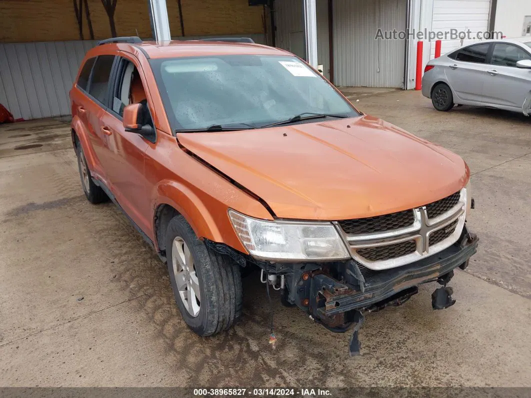 2011 Dodge Journey Sxt Orange vin: 3D4PG5FG7BT560375