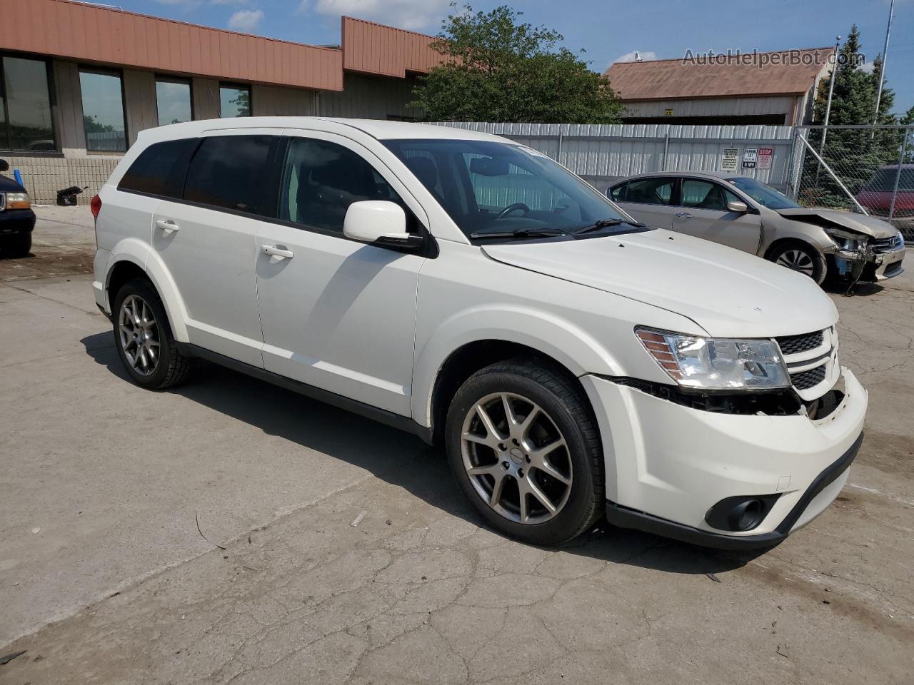 2011 Dodge Journey R/t Белый vin: 3D4PG7FG4BT540029