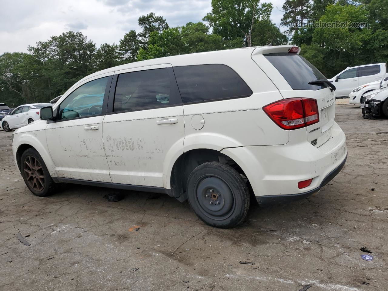 2011 Dodge Journey R/t Белый vin: 3D4PG7FG6BT539982