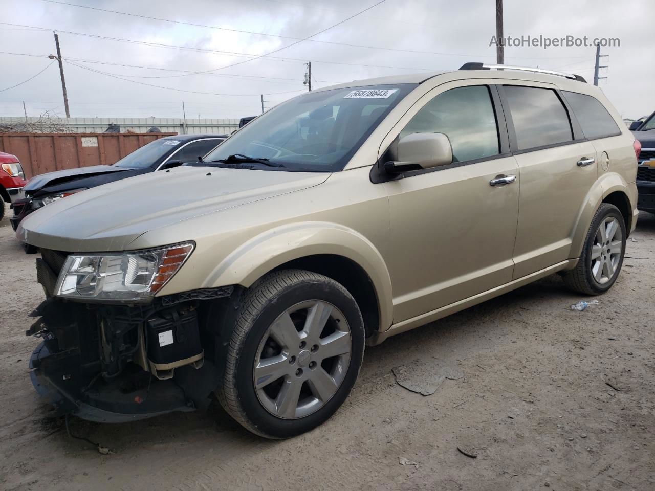 2011 Dodge Journey Lux Tan vin: 3D4PG9FG0BT544686