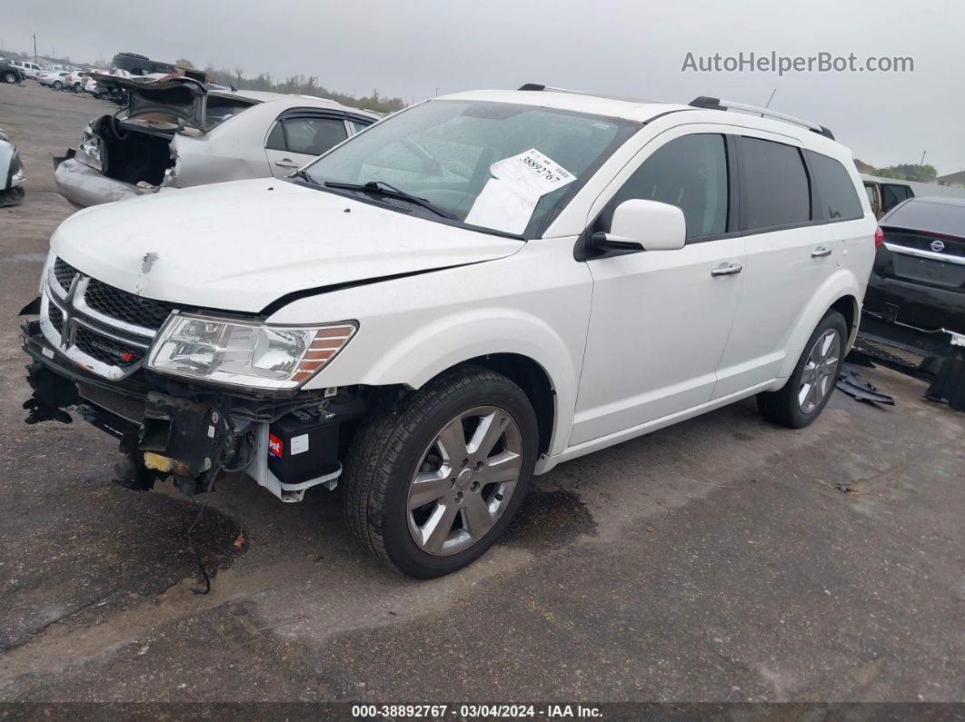 2011 Dodge Journey Lux White vin: 3D4PG9FG6BT521462