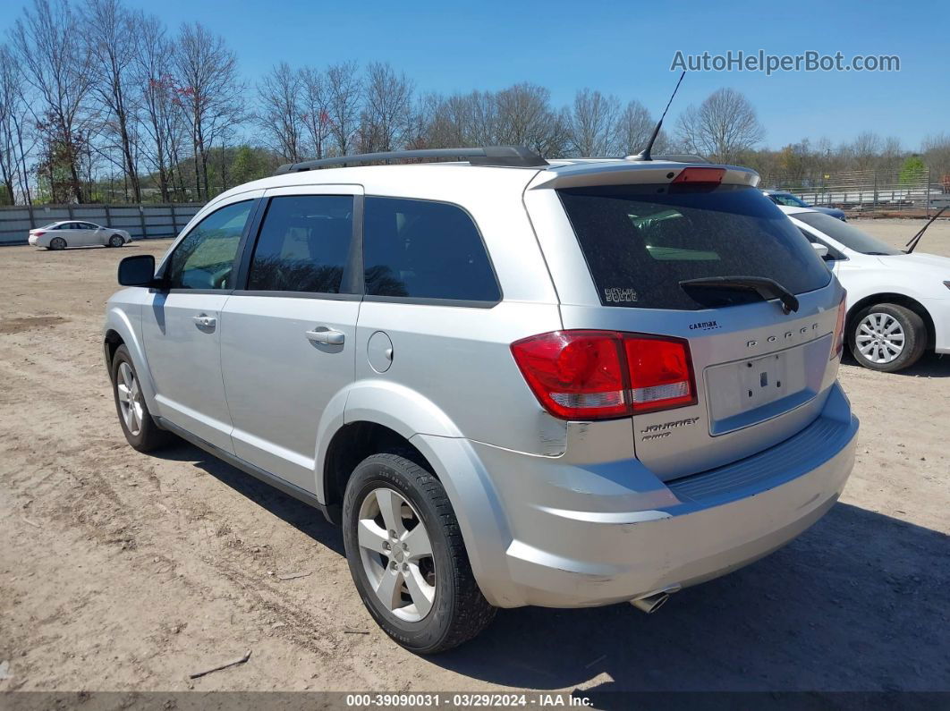 2011 Dodge Journey Mainstreet Silver vin: 3D4PH1FG1BT524705