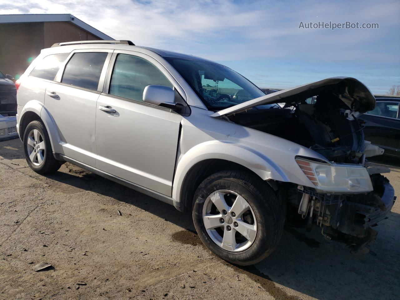 2011 Dodge Journey Mainstreet Silver vin: 3D4PH1FG2BT518850