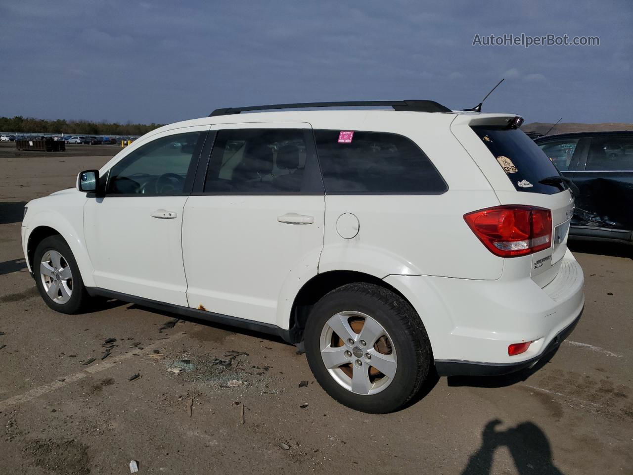 2011 Dodge Journey Mainstreet Белый vin: 3D4PH1FG2BT553419