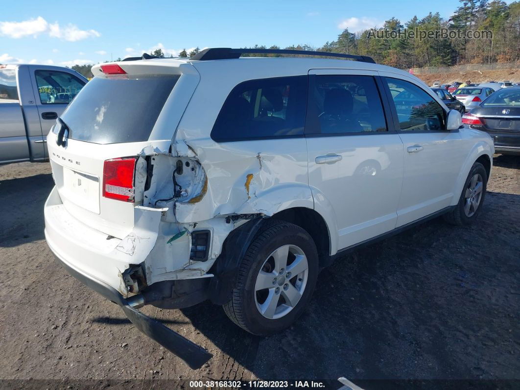 2011 Dodge Journey Mainstreet White vin: 3D4PH1FG2BT555168