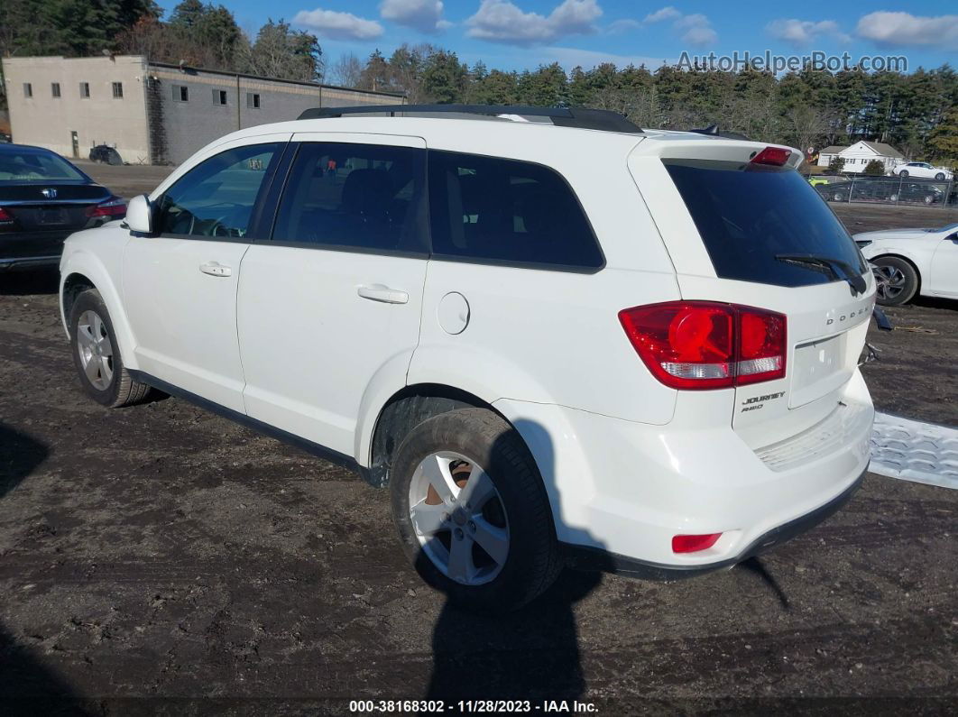 2011 Dodge Journey Mainstreet White vin: 3D4PH1FG2BT555168