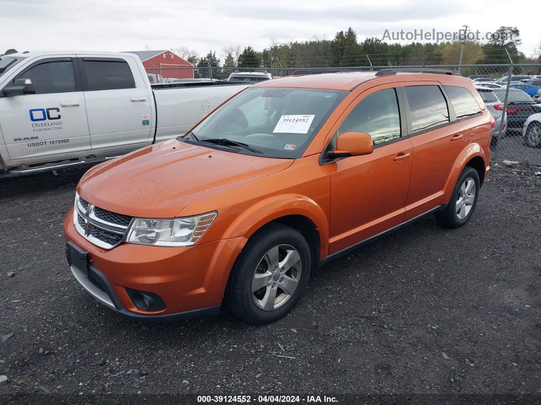 2011 Dodge Journey Mainstreet Оранжевый vin: 3D4PH1FG3BT562288