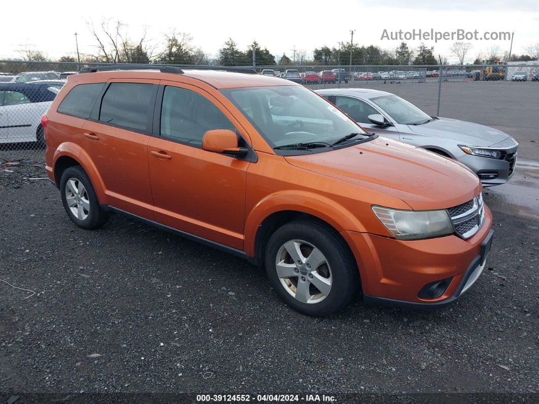 2011 Dodge Journey Mainstreet Оранжевый vin: 3D4PH1FG3BT562288