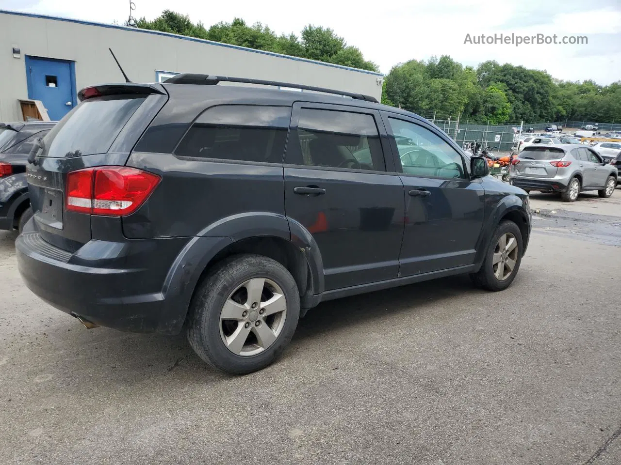 2011 Dodge Journey Mainstreet Черный vin: 3D4PH1FG4BT522950