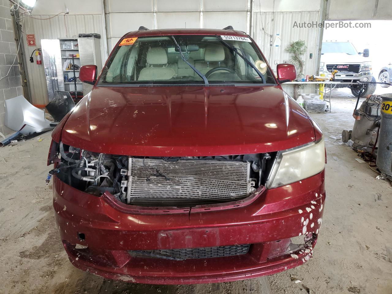 2011 Dodge Journey Mainstreet Red vin: 3D4PH1FG5BT512329