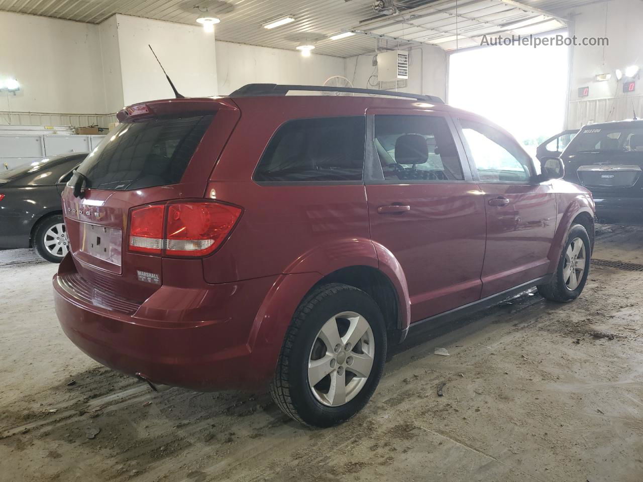 2011 Dodge Journey Mainstreet Red vin: 3D4PH1FG5BT512329