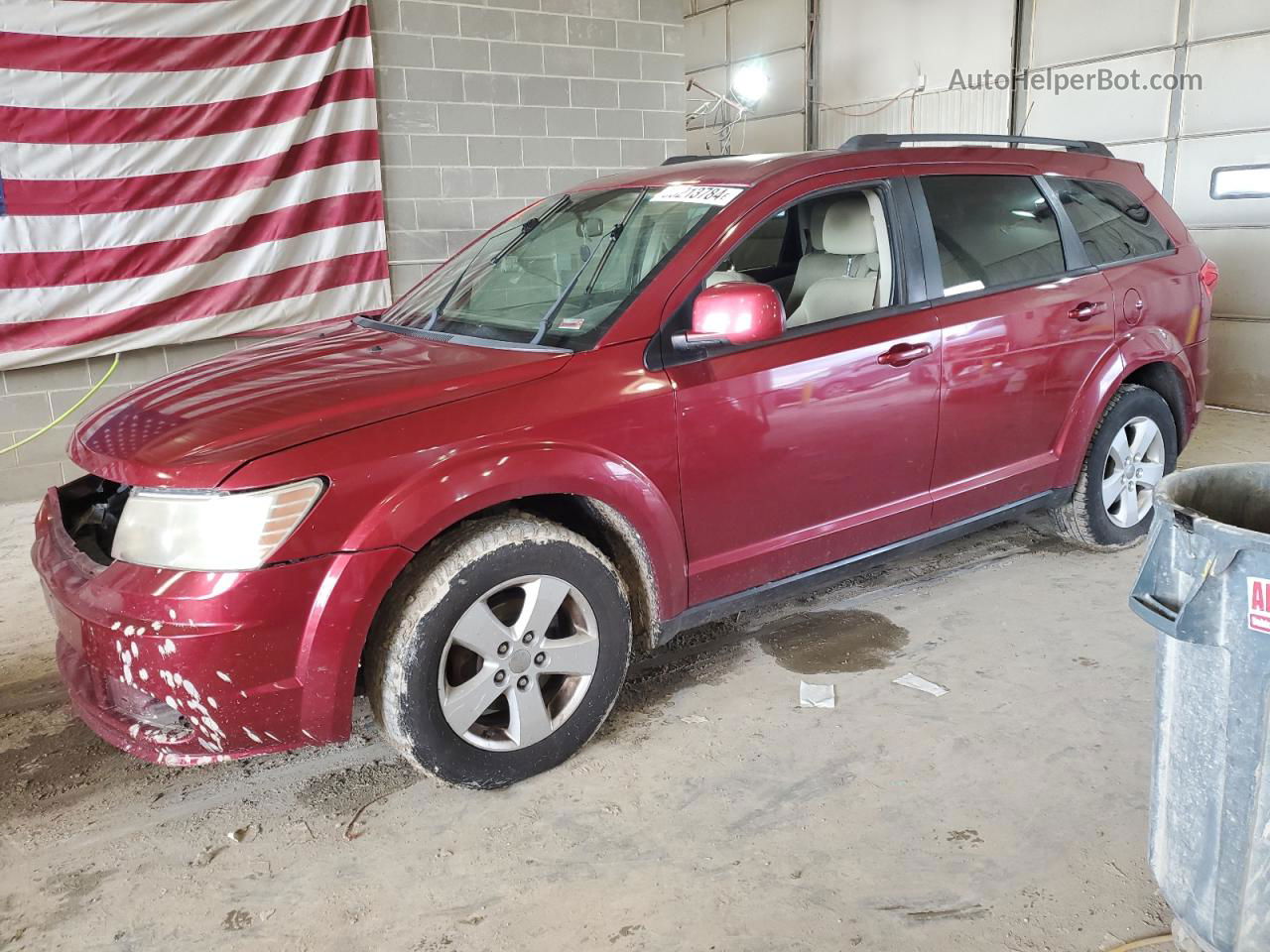 2011 Dodge Journey Mainstreet Red vin: 3D4PH1FG5BT512329