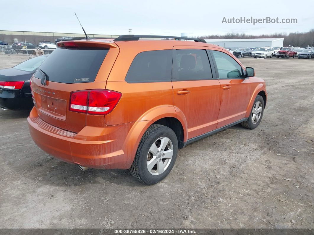 2011 Dodge Journey Mainstreet Orange vin: 3D4PH1FG5BT519796