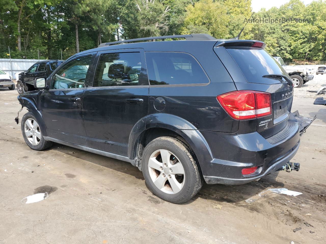 2011 Dodge Journey Mainstreet Черный vin: 3D4PH1FG5BT531754