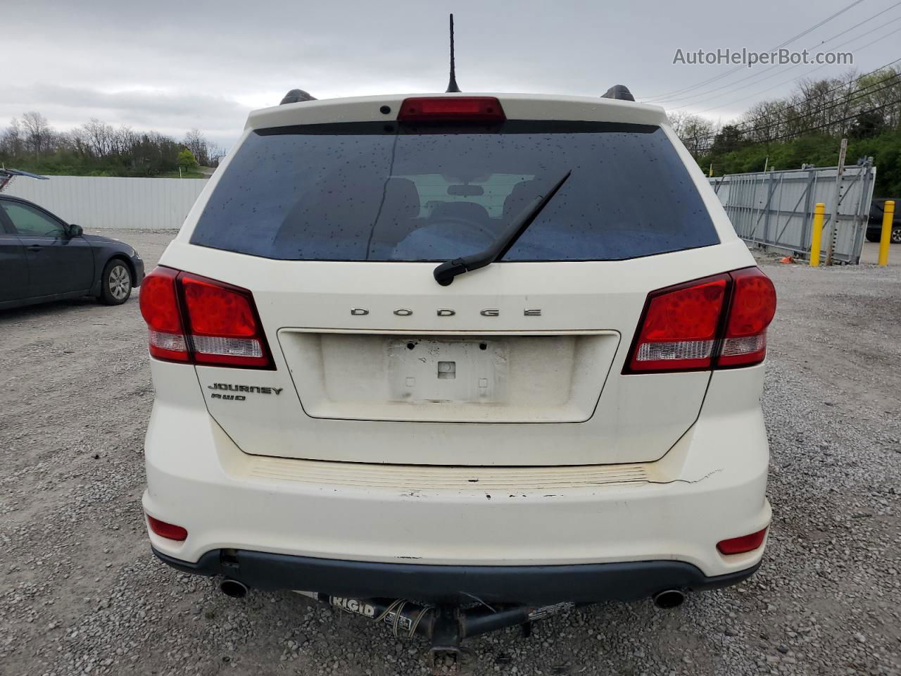 2011 Dodge Journey Mainstreet White vin: 3D4PH1FG5BT559490