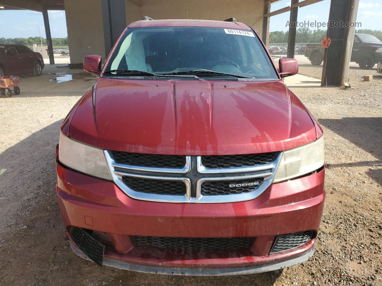 2011 Dodge Journey Mainstreet Red vin: 3D4PH1FG6BT515109