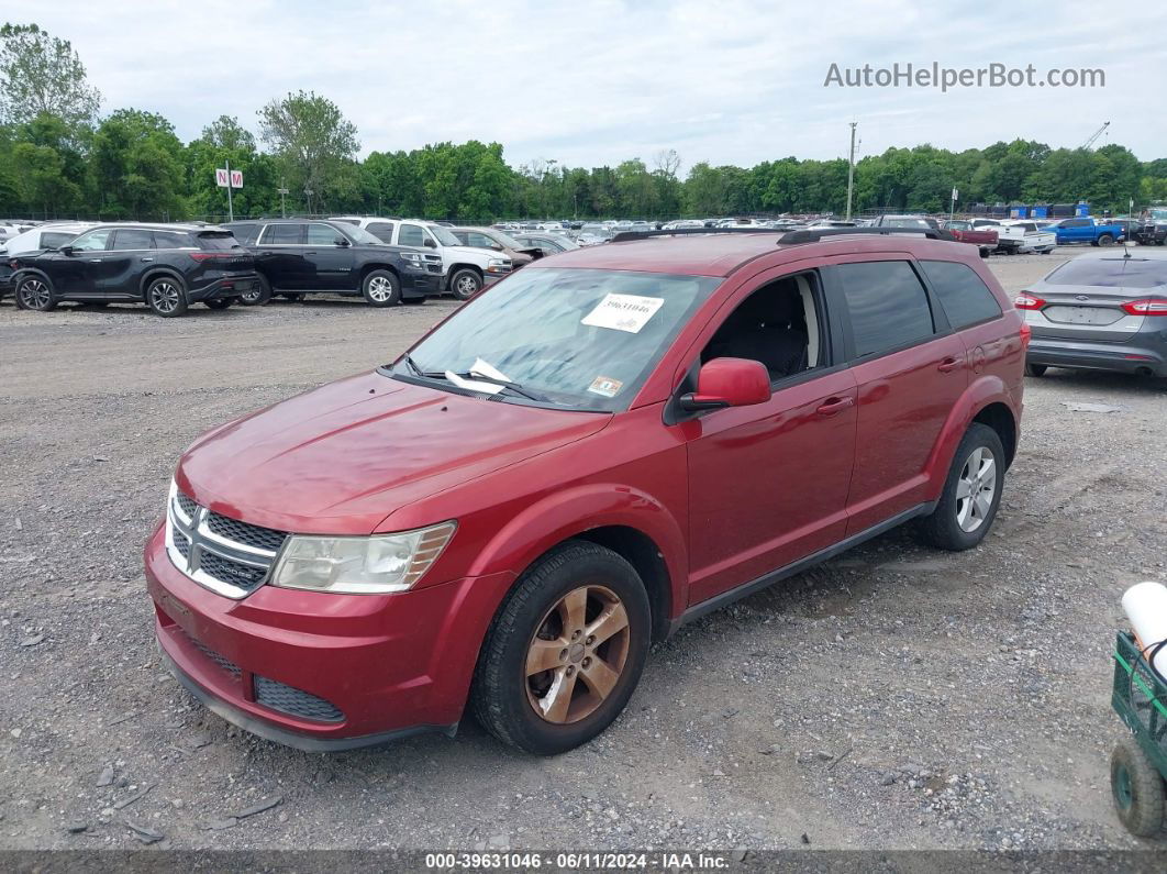 2011 Dodge Journey Mainstreet Burgundy vin: 3D4PH1FG7BT523171