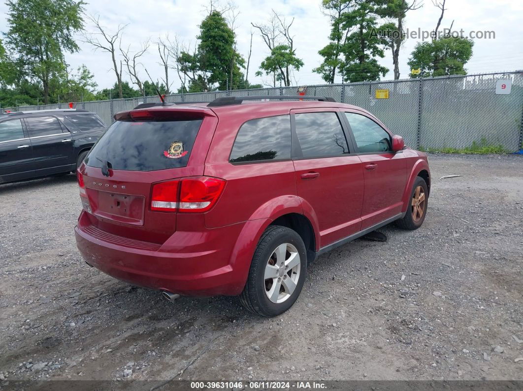 2011 Dodge Journey Mainstreet Бордовый vin: 3D4PH1FG7BT523171