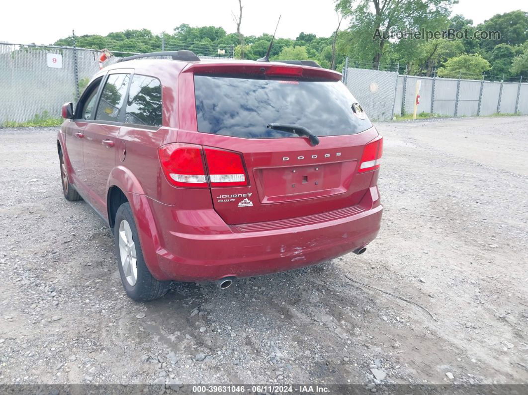 2011 Dodge Journey Mainstreet Burgundy vin: 3D4PH1FG7BT523171