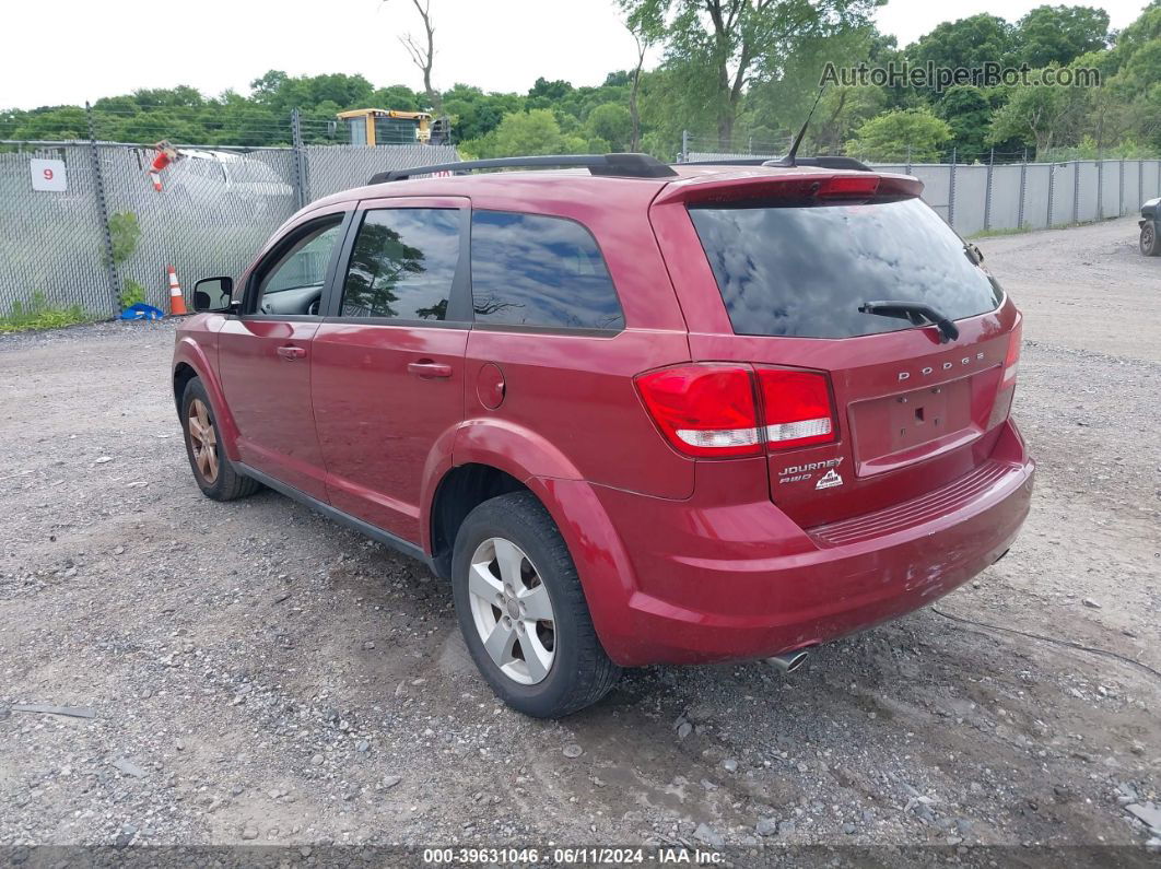 2011 Dodge Journey Mainstreet Burgundy vin: 3D4PH1FG7BT523171