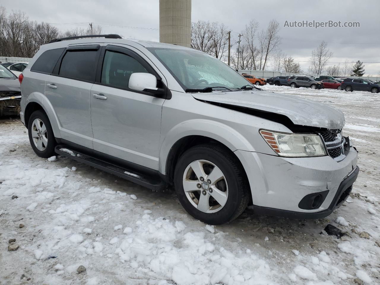 2011 Dodge Journey Mainstreet Silver vin: 3D4PH1FG7BT568160