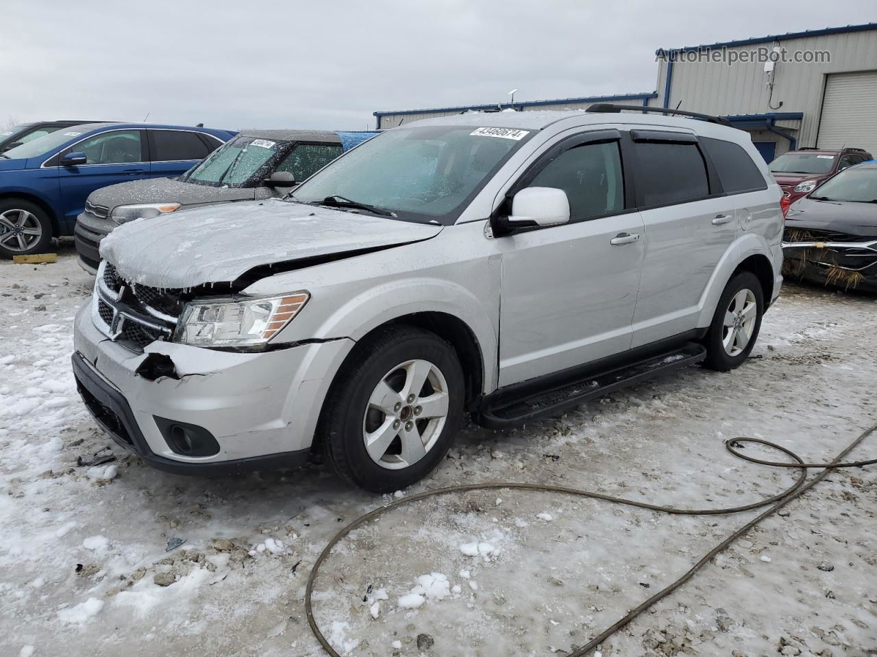 2011 Dodge Journey Mainstreet Silver vin: 3D4PH1FG7BT568160