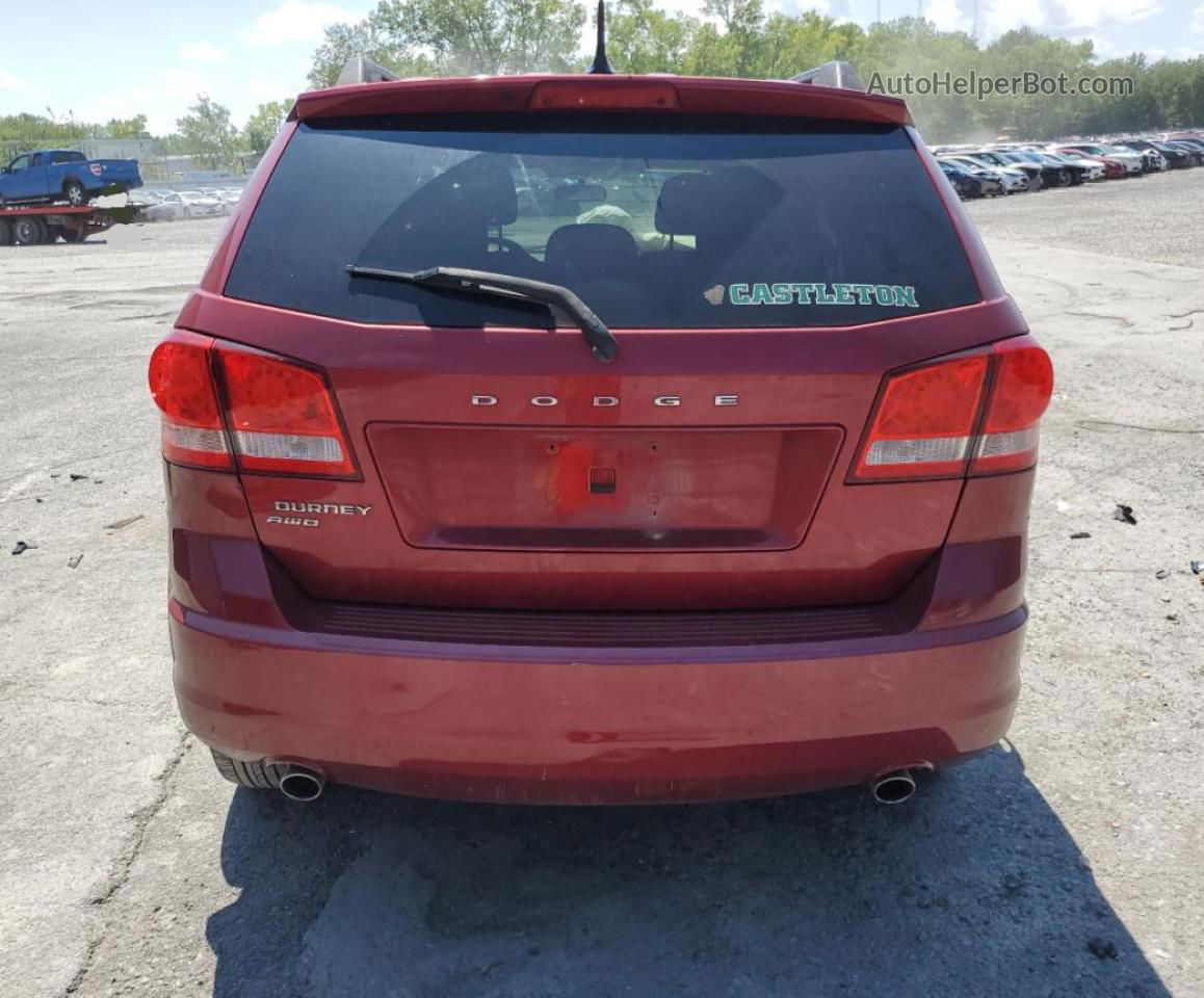 2011 Dodge Journey Mainstreet Red vin: 3D4PH1FGXBT502489