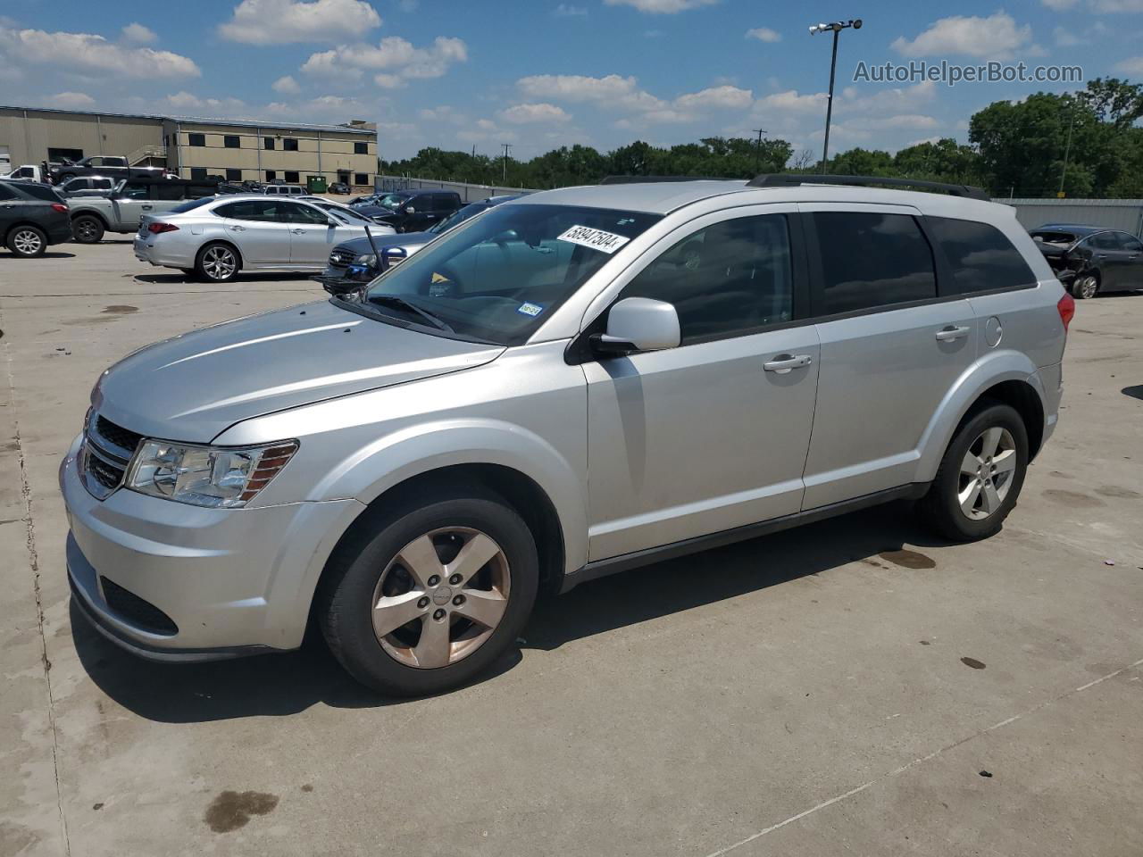 2011 Dodge Journey Mainstreet Серебряный vin: 3D4PH1FGXBT552891