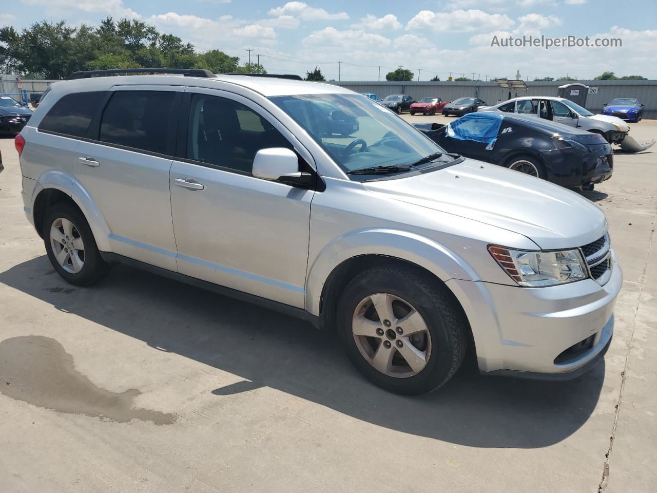 2011 Dodge Journey Mainstreet Silver vin: 3D4PH1FGXBT552891