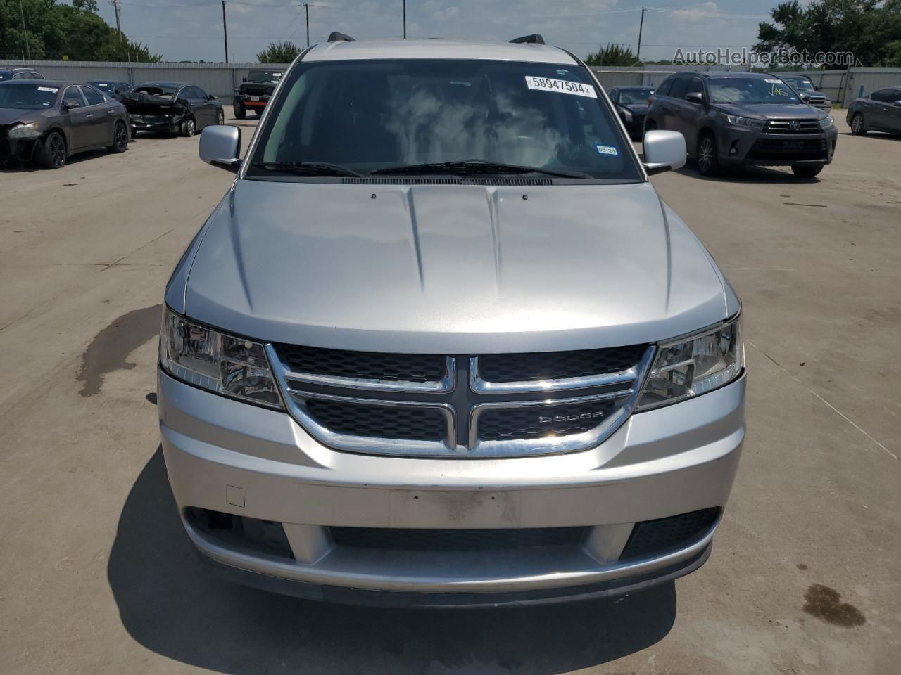 2011 Dodge Journey Mainstreet Silver vin: 3D4PH1FGXBT552891