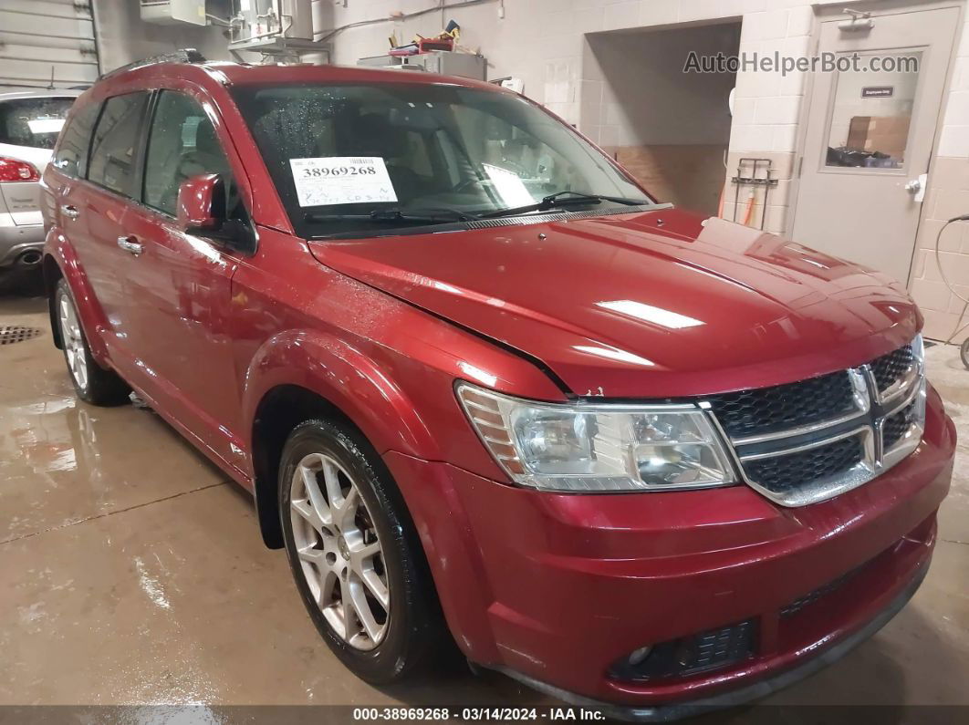 2011 Dodge Journey Crew Красный vin: 3D4PH3FG1BT505633