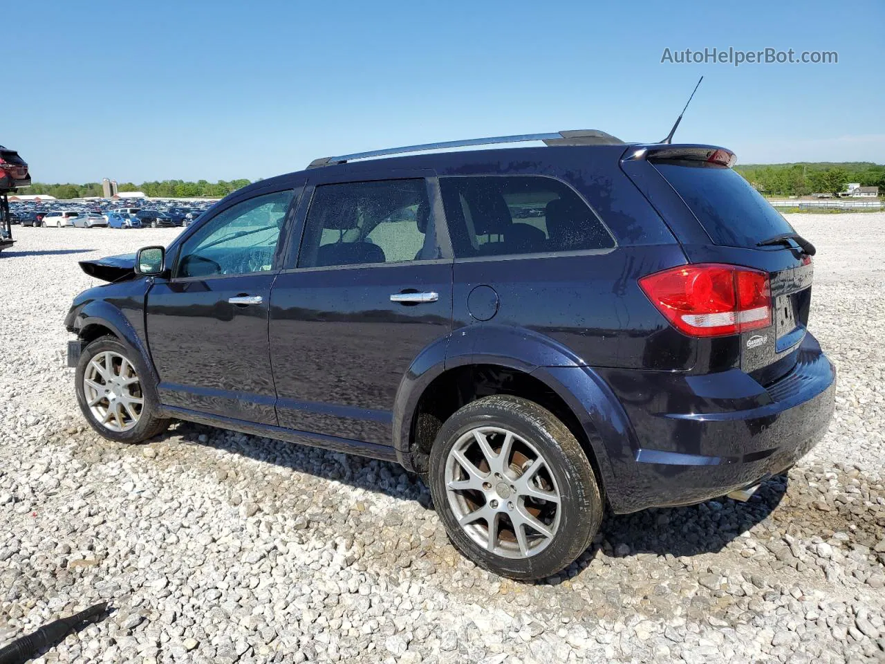 2011 Dodge Journey Crew Black vin: 3D4PH3FG1BT523257