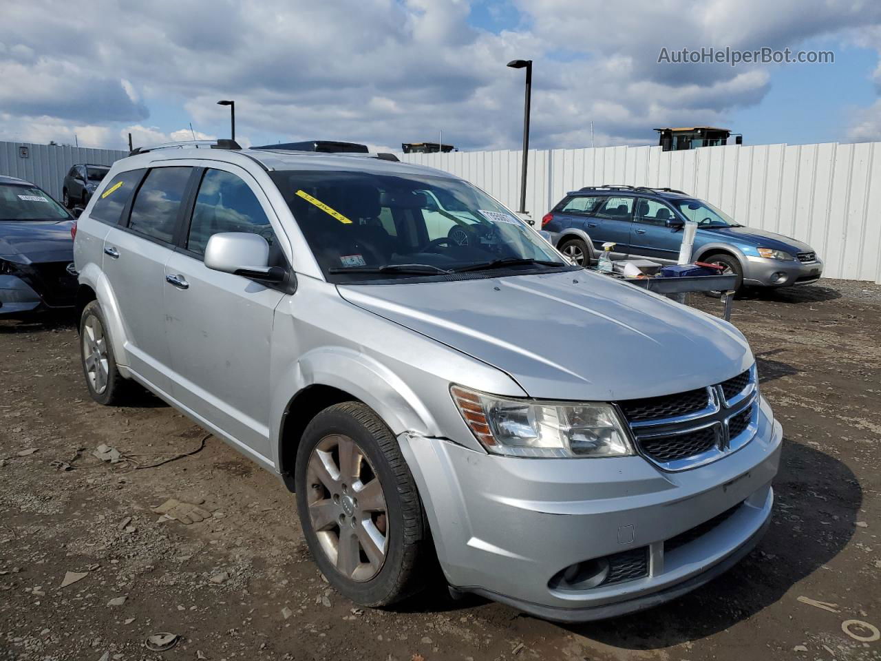 2011 Dodge Journey Crew Silver vin: 3D4PH3FG2BT516950