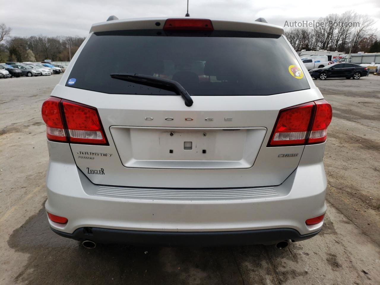 2011 Dodge Journey Crew Silver vin: 3D4PH3FG2BT570295