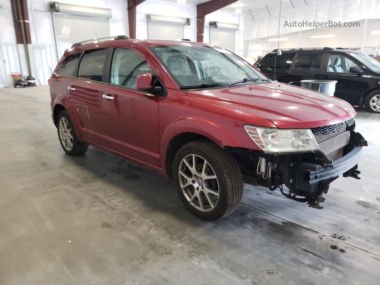 2011 Dodge Journey Crew Maroon vin: 3D4PH3FG3BT535099